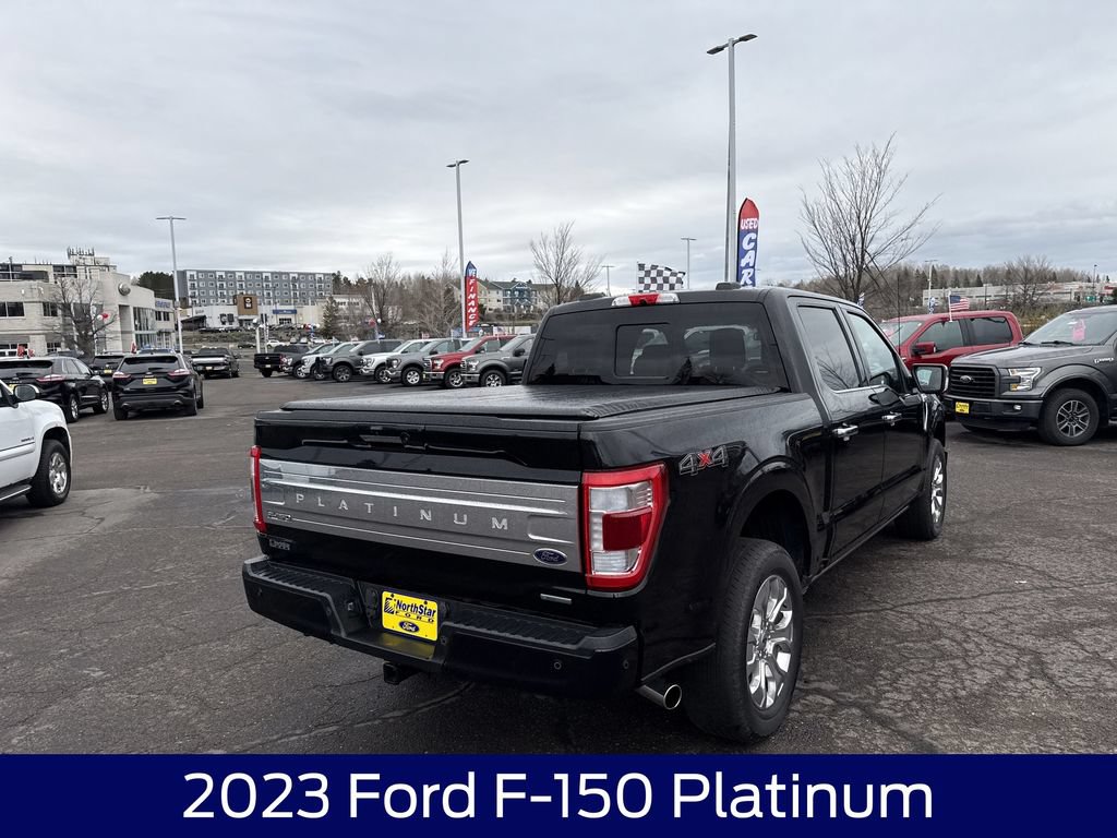 Certified 2023 Ford F150 Platinum w/ Equipment Group 701A High AWD/4WD image 7