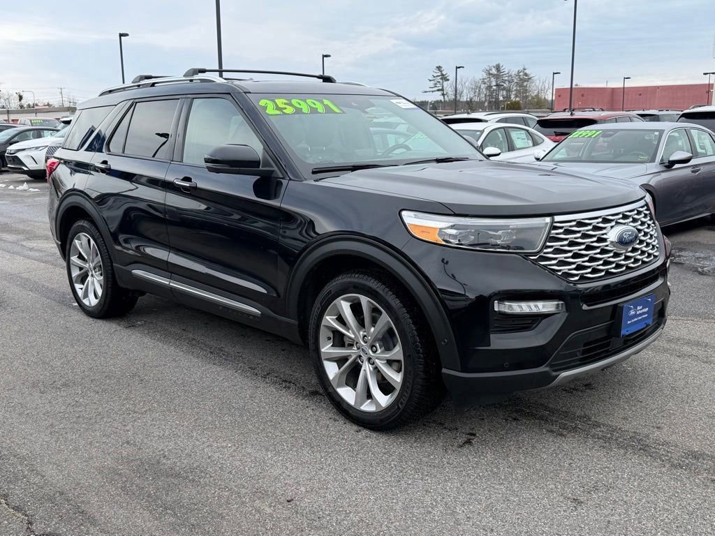Certified 2021 Ford Explorer Platinum w/ Equipment Group 601A