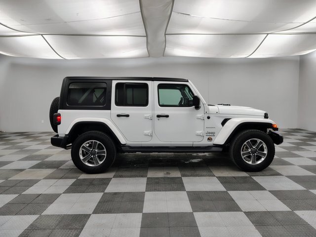 Used 2021 Jeep Wrangler Unlimited Sahara w/ Uconnect 4C Nav & Sound Group AWD/4WD image 11