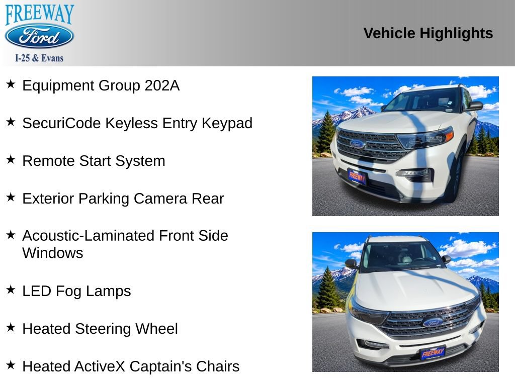 Certified 2023 Ford Explorer XLT w/ Equipment Group 202A AWD/4WD image 4