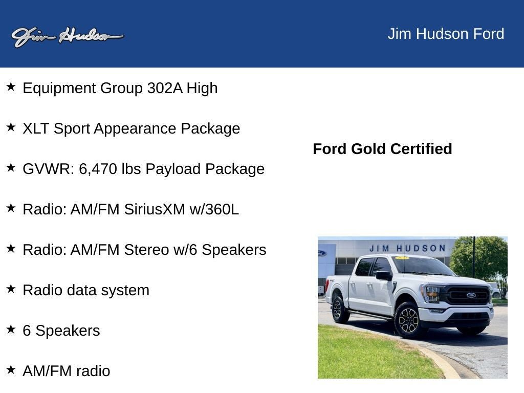 Certified 2023 Ford F150 XLT w/ Equipment Group 302A High AWD/4WD image 12