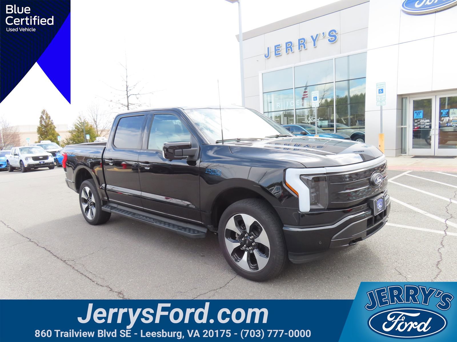 Certified 2024 Ford F150 Lightning Platinum image 1