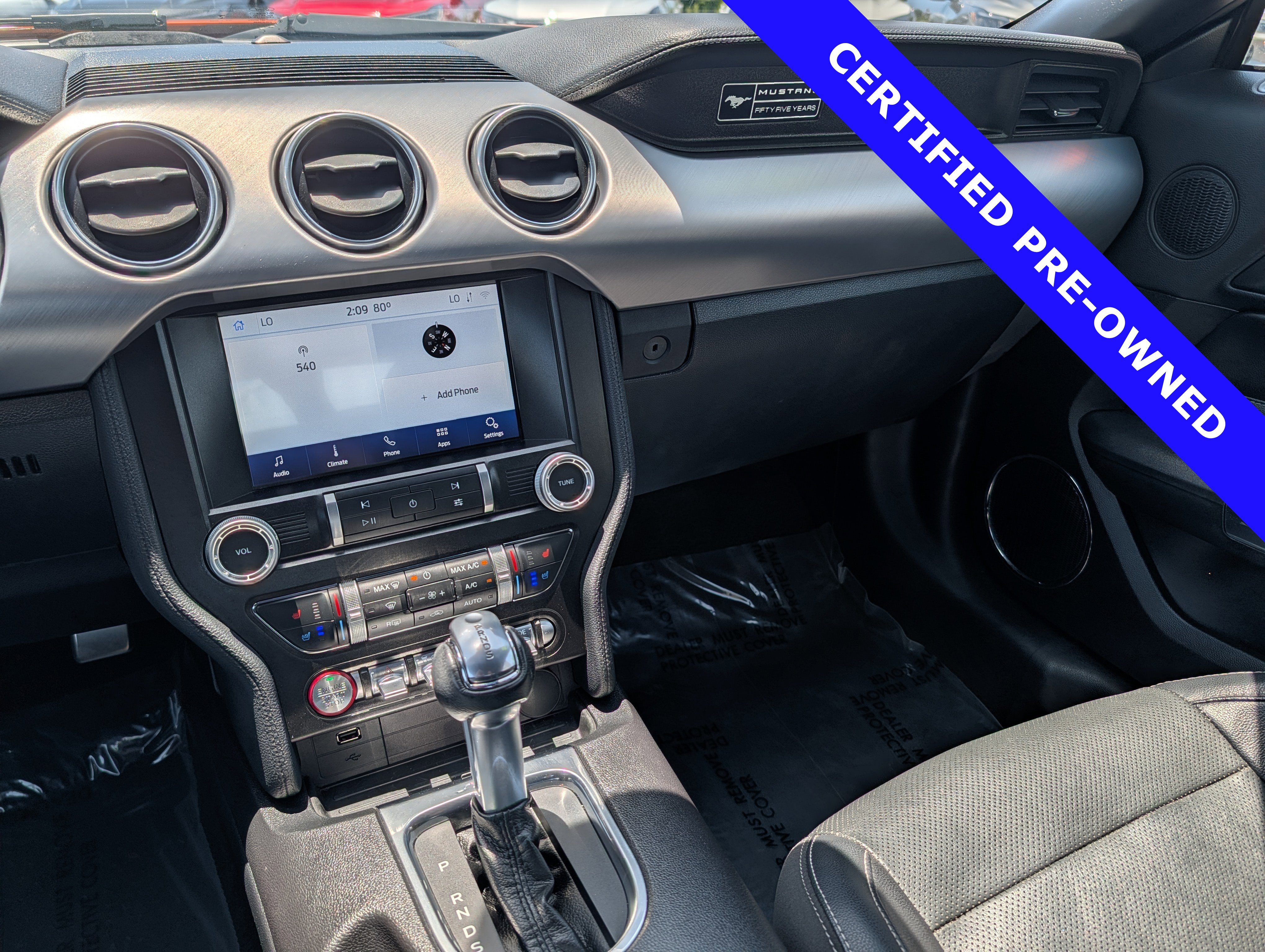 Certified 2020 Ford Mustang Premium w/ Ford Safe & Smart Package RWD image 25