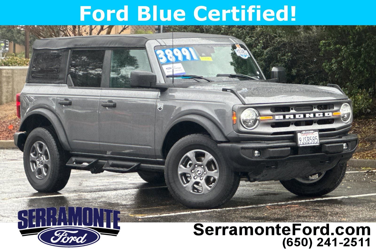 Certified 2023 Ford Bronco Big Bend