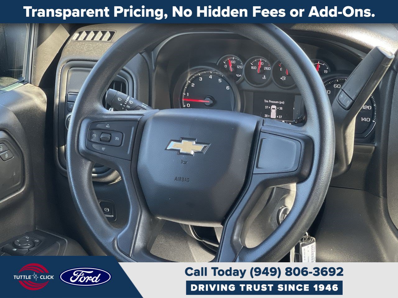 Used 2020 Chevrolet Silverado 1500 Custom w/ Custom Value Package RWD image 15