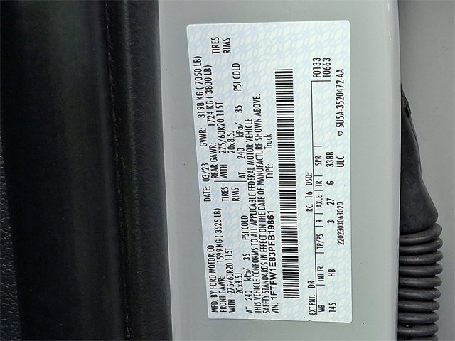 Certified 2023 Ford F150 Lariat w/ Equipment Group 502A High image 31