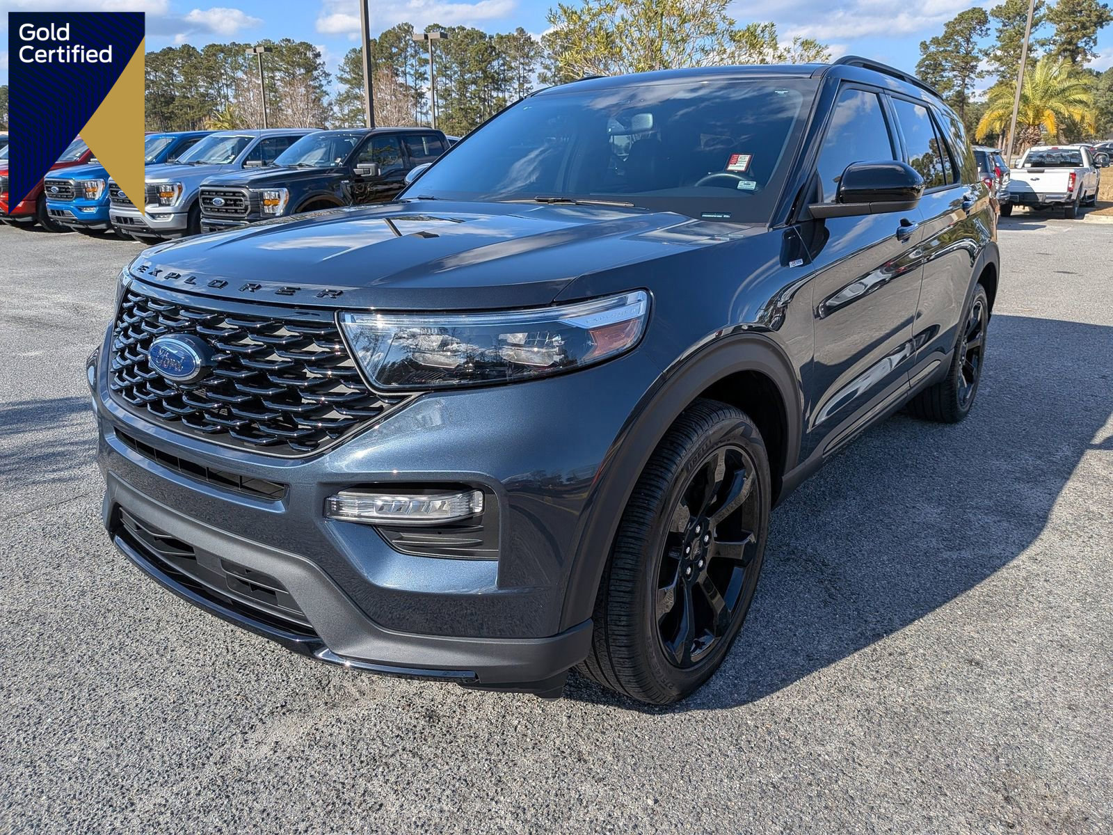 Certified 2023 Ford Explorer ST-Line w/ Class IV Trailer Tow Package