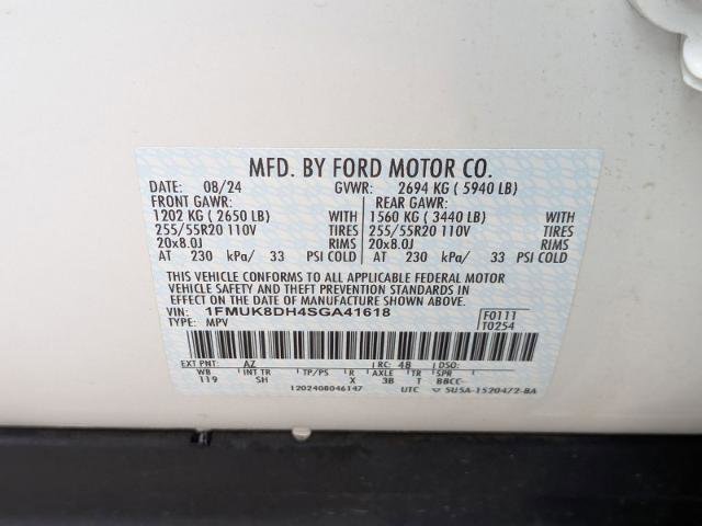 Certified 2025 Ford Explorer Active w/ Active Comfort Package AWD/4WD image 35