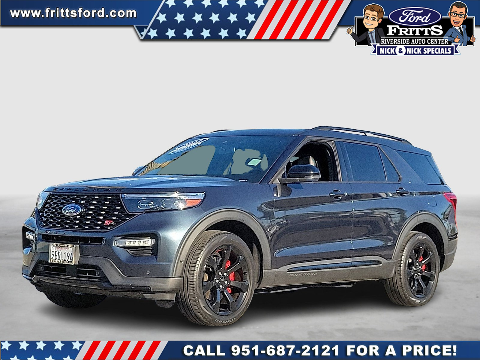 Certified 2022 Ford Explorer ST w/ Equipment Group 401A