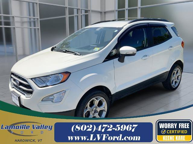 Certified 2022 Ford EcoSport SE w/ SE Appearance Package