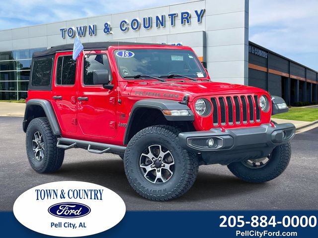 Used 2018 Jeep Wrangler Unlimited Rubicon