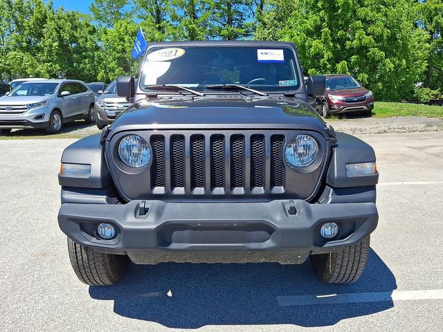 Used 2021 Jeep Wrangler Unlimited Sport w/ Sun And Sound Package AWD/4WD image 3