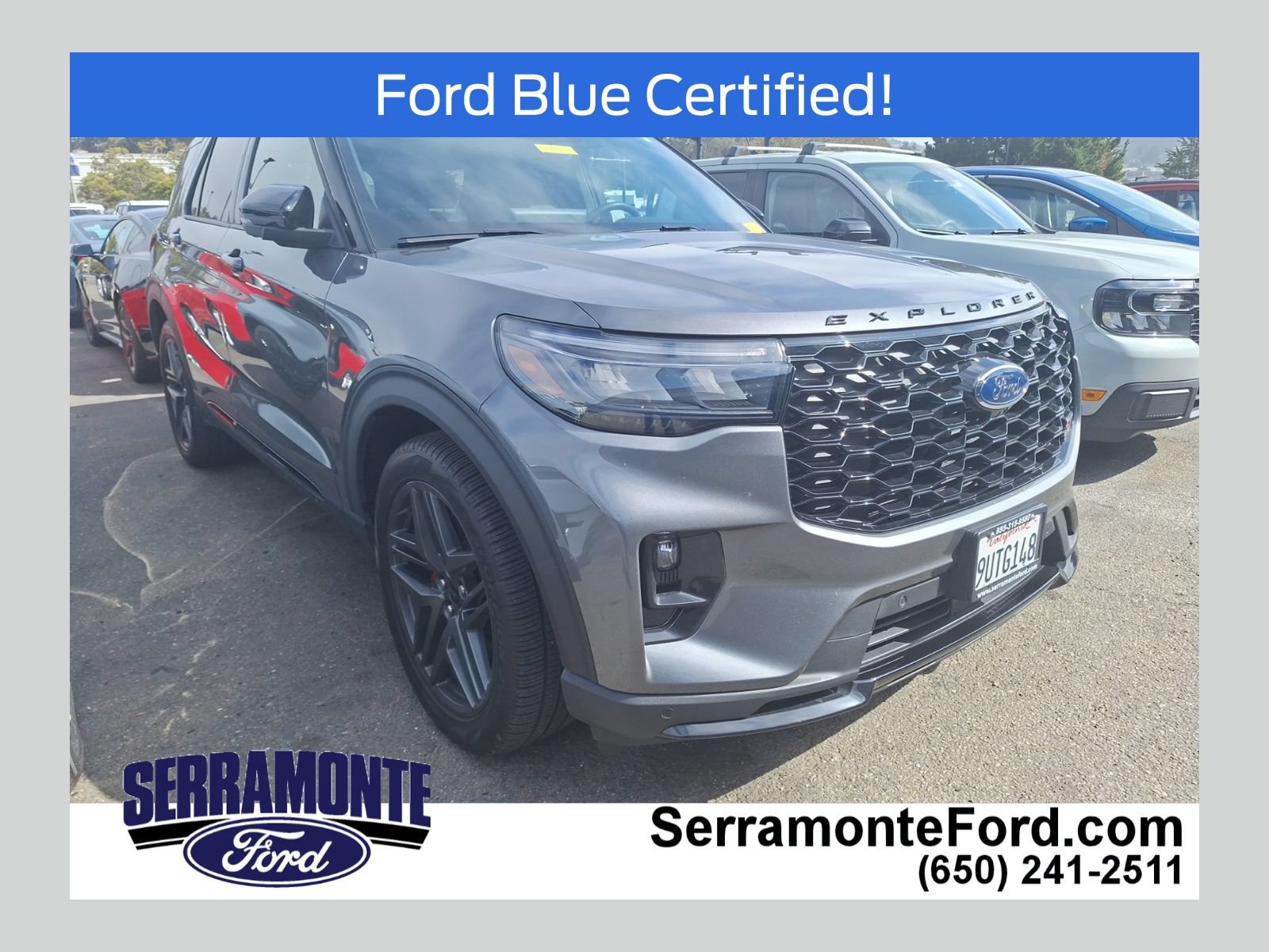 Certified 2025 Ford Explorer ST w/ Sun And Sound Package