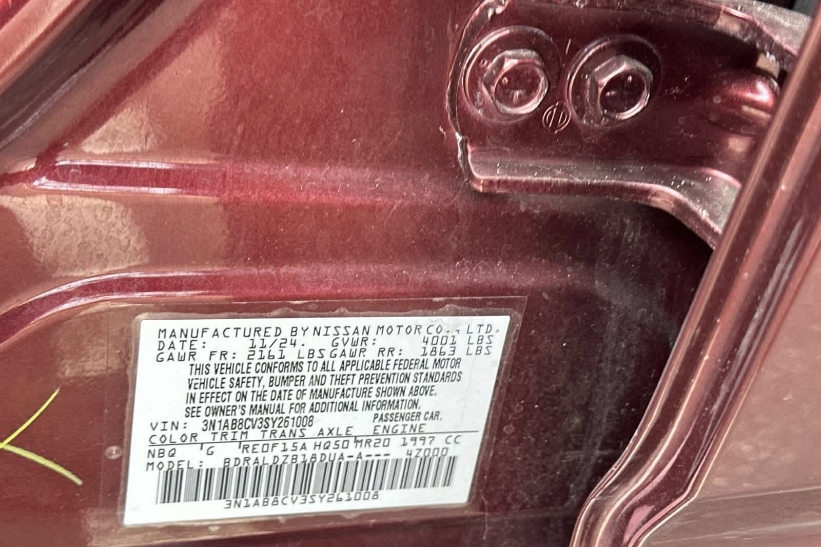 Used 2025 Nissan Sentra SV FWD image 29
