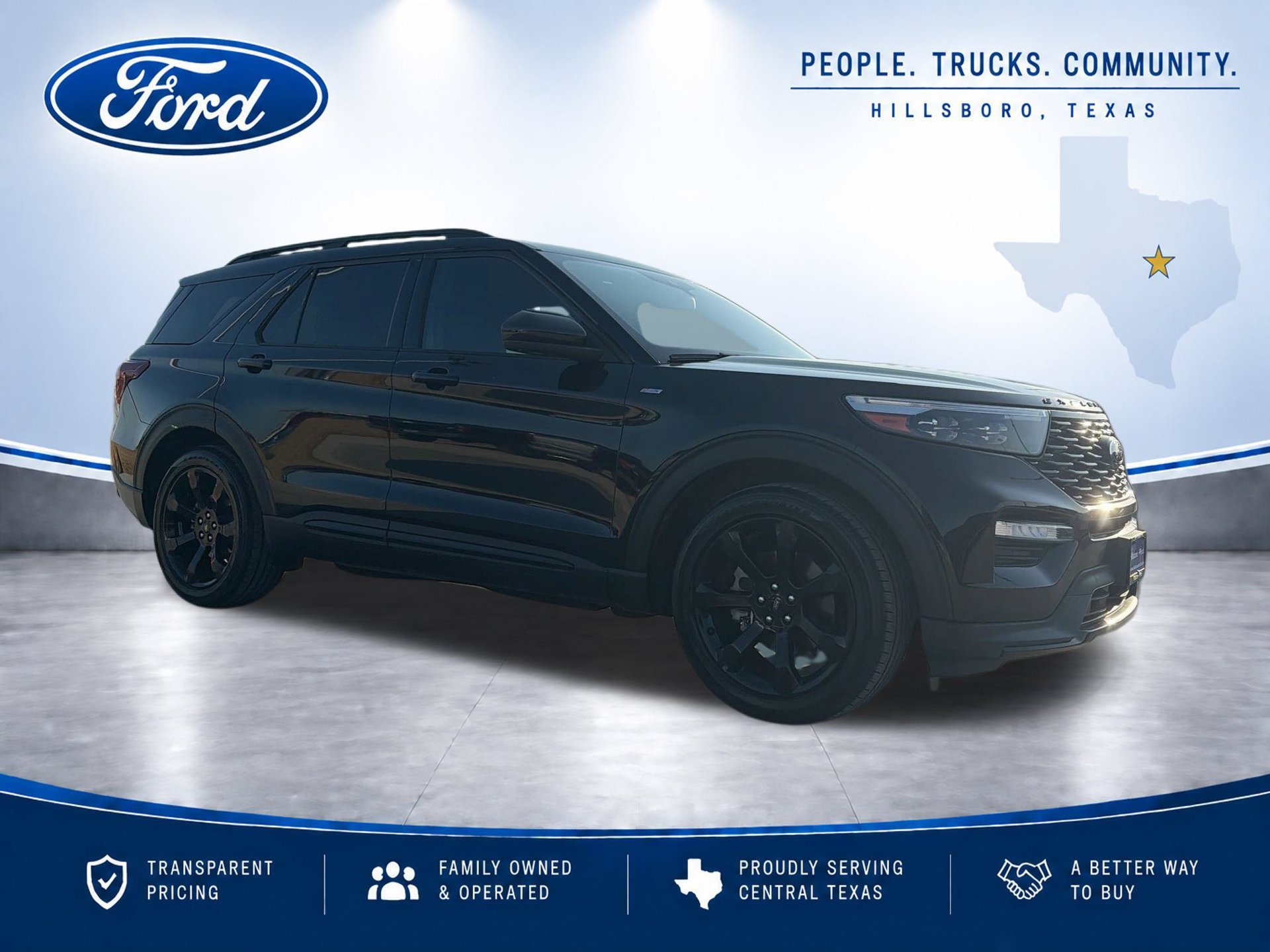 Certified 2023 Ford Explorer ST-Line w/ Class IV Trailer Tow Package RWD image 3