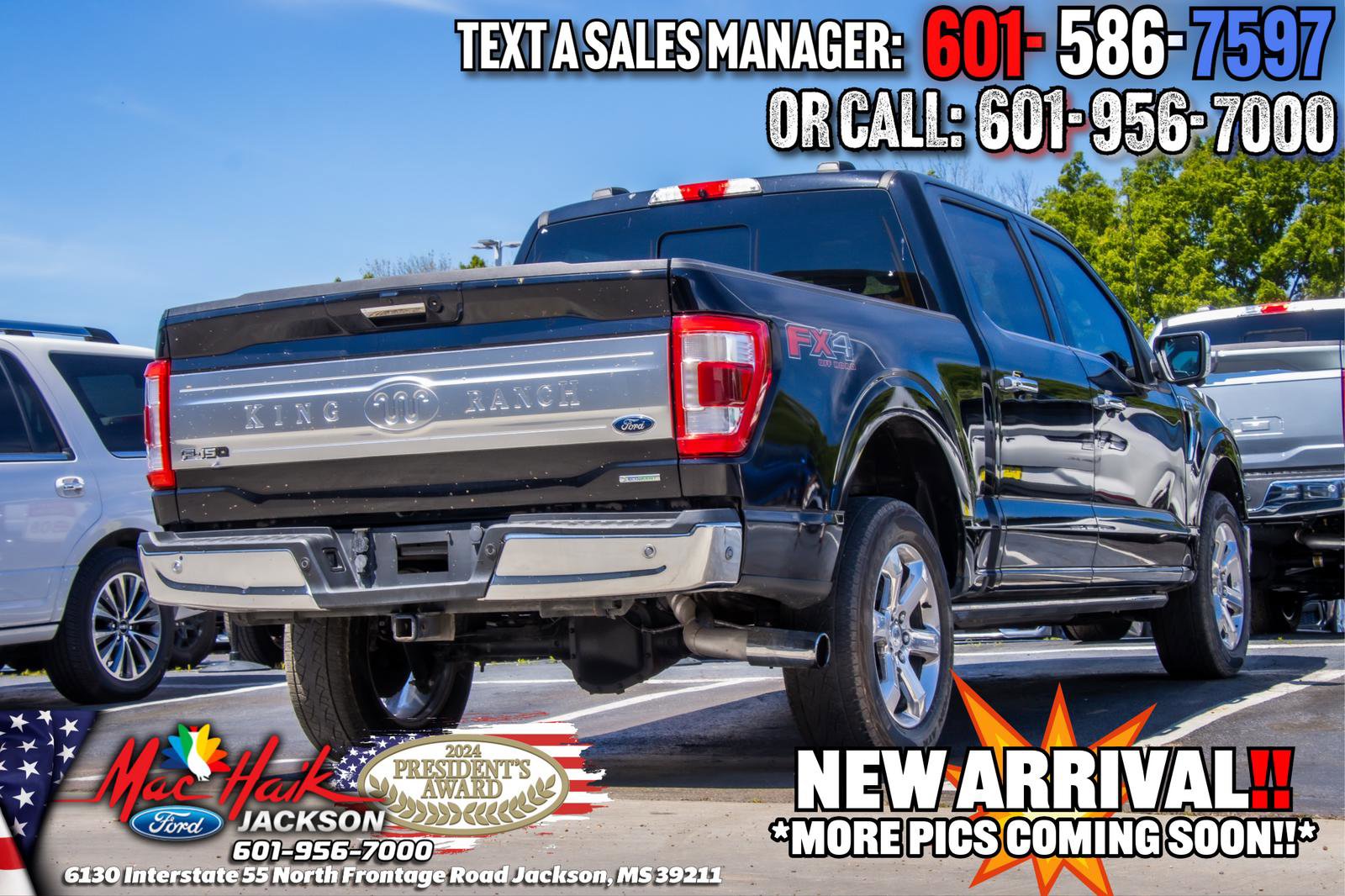 Certified 2022 Ford F150 King Ranch w/ Equipment Group 601A High