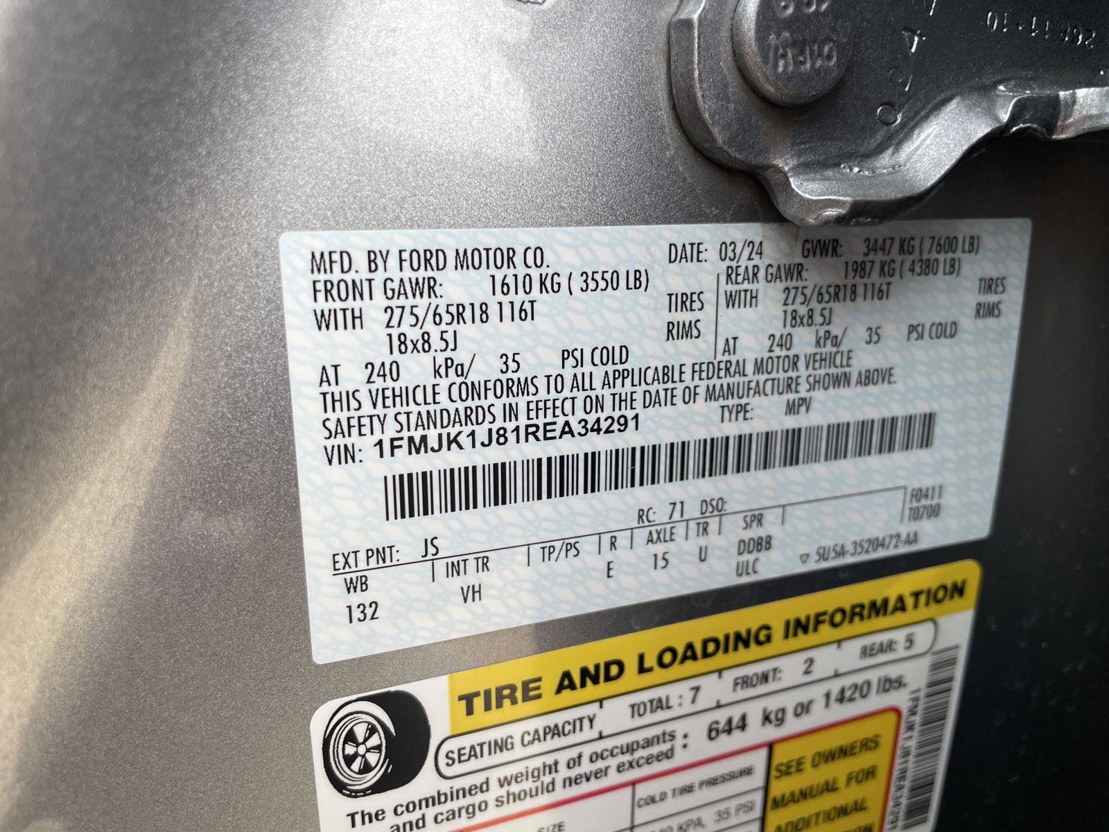 Certified 2024 Ford Expedition Max XLT image 38