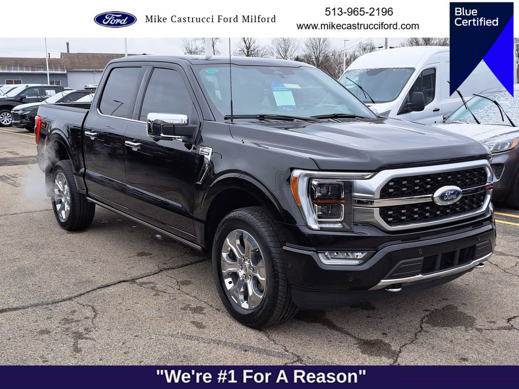 Certified 2023 Ford F150 Platinum w/ Equipment Group 701A High image 1