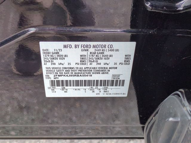 Certified 2024 Ford Edge ST-Line AWD/4WD image 35