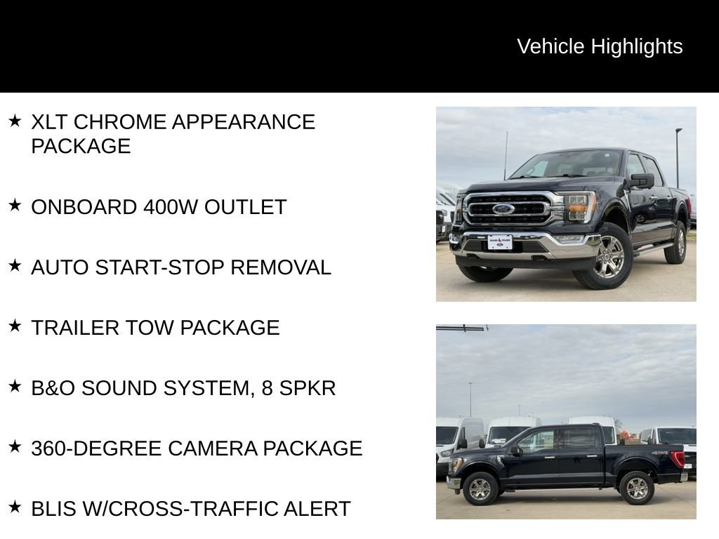 Certified 2022 Ford F150 XLT w/ Equipment Group 302A High image 5