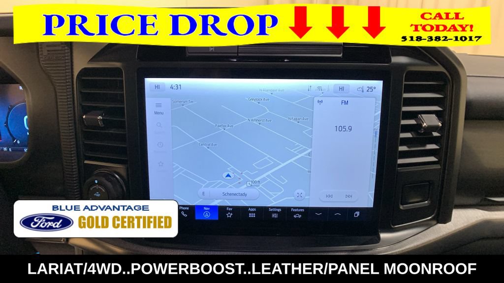 Certified 2025 Ford F150 Lariat w/ Equipment Group 502A High AWD/4WD image 42