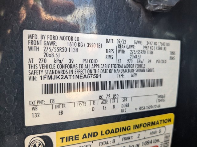 Certified 2022 Ford Expedition Max Limited image 36