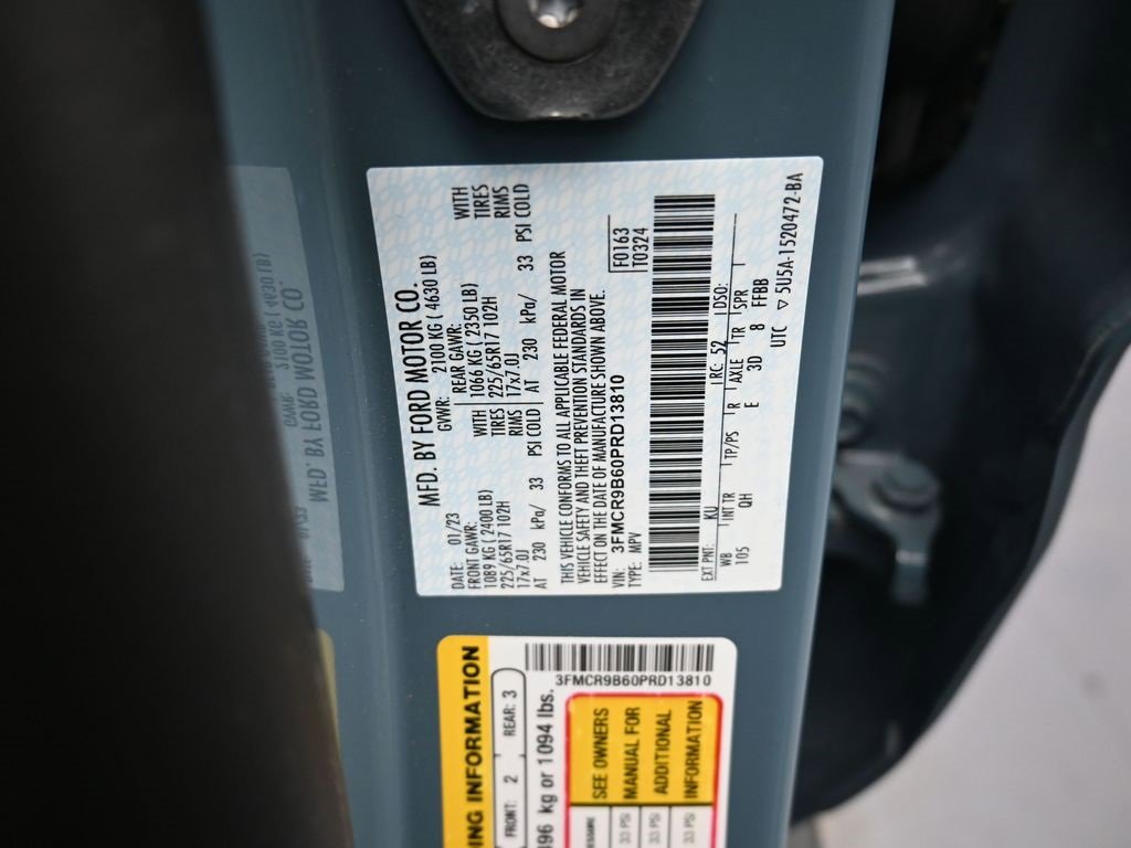 Certified 2023 Ford Bronco Sport Big Bend w/ Convenience Package image 19