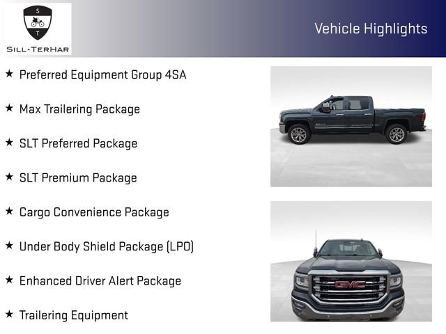 Used 2017 GMC Sierra 1500 SLT w/ SLT Premium Package AWD/4WD image 4