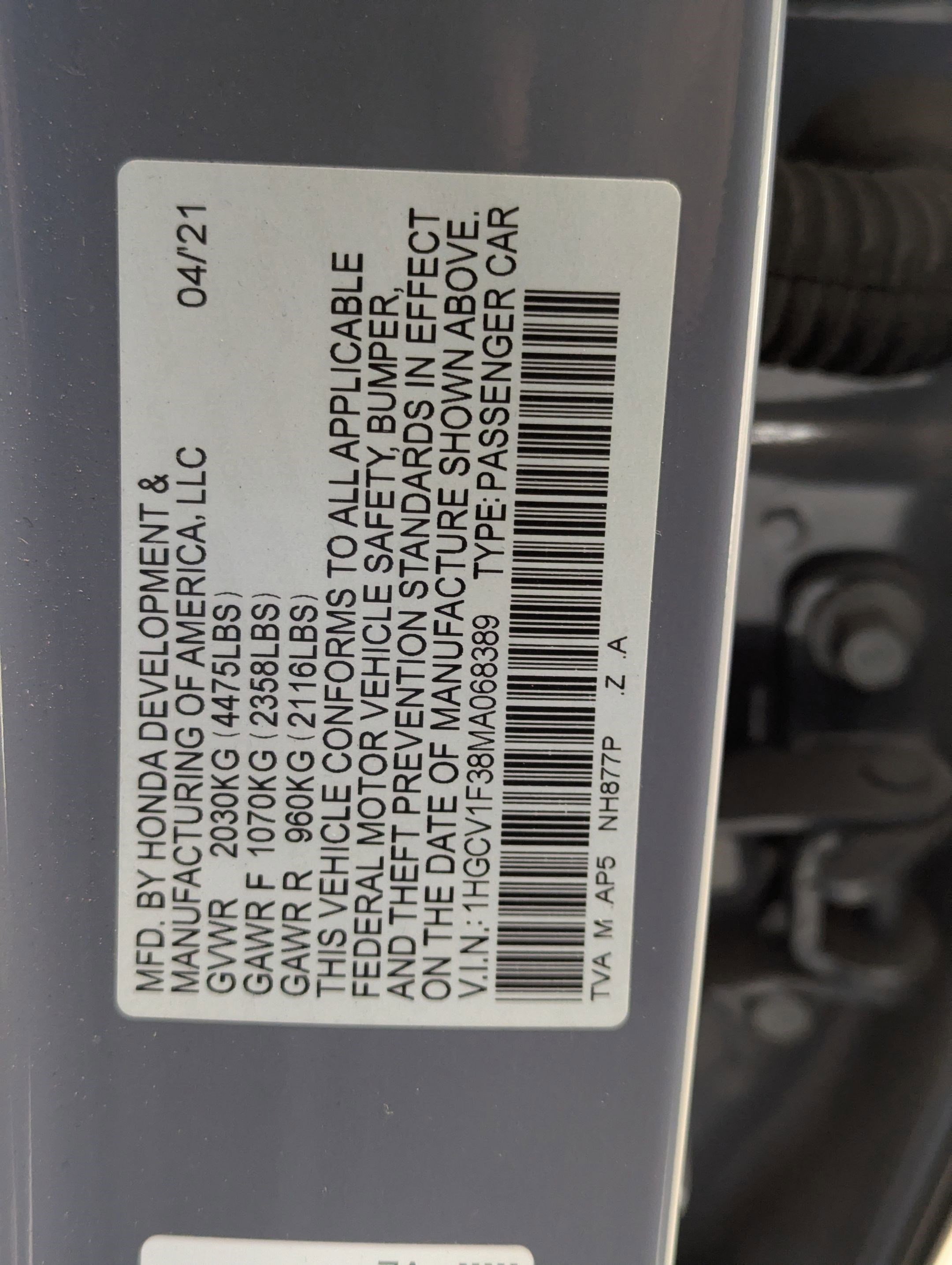 Used 2021 Honda Accord Sport image 20