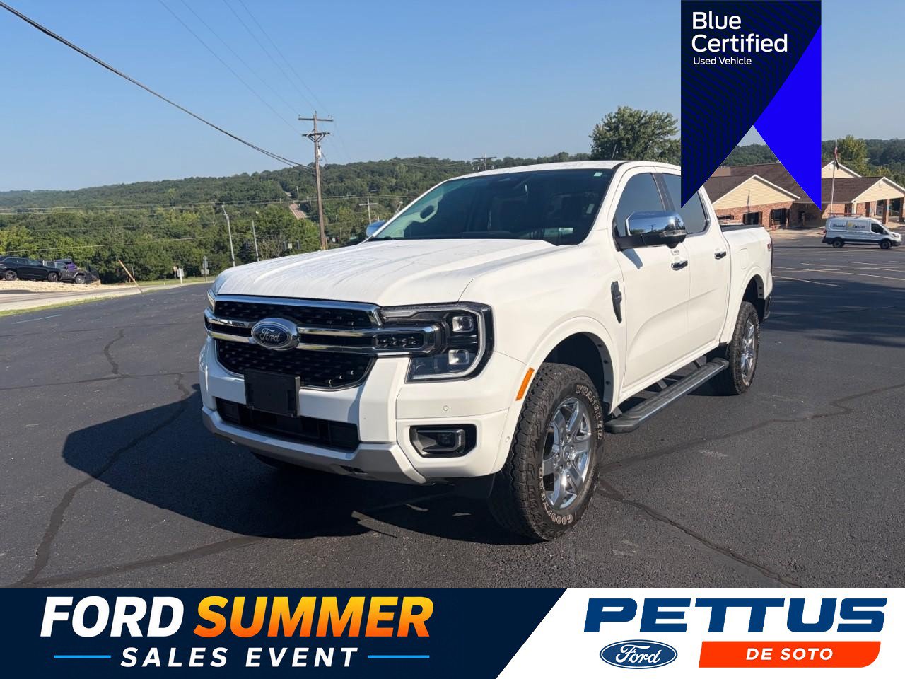 Certified 2024 Ford Ranger Lariat w/ FX4 Off-Road Package