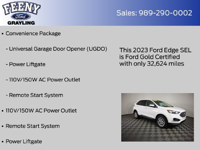 Certified 2023 Ford Edge SEL w/ Convenience Package AWD/4WD image 13