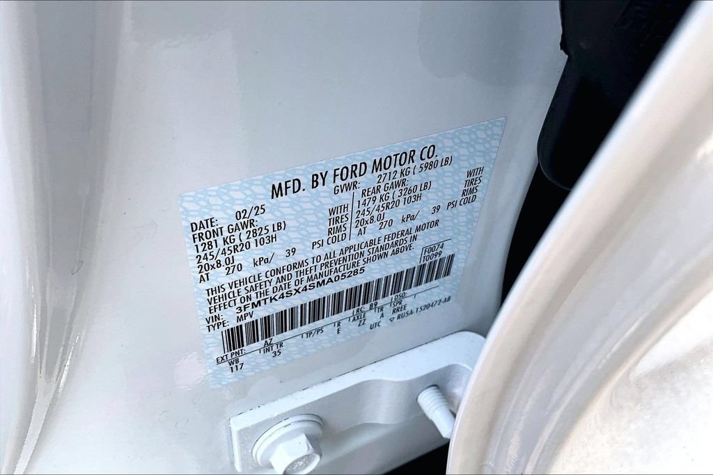 Certified 2025 Ford Mustang Mach-E GT AWD/4WD image 32