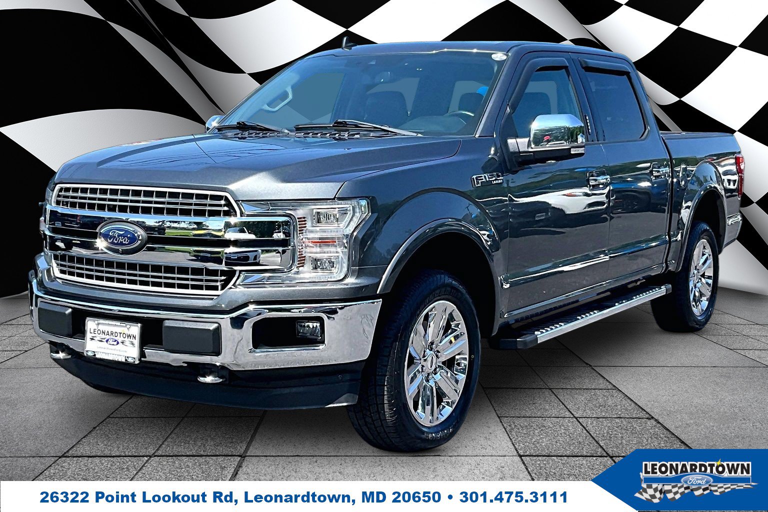 Certified 2020 Ford F150 Lariat w/ Equipment Group 502A Luxury