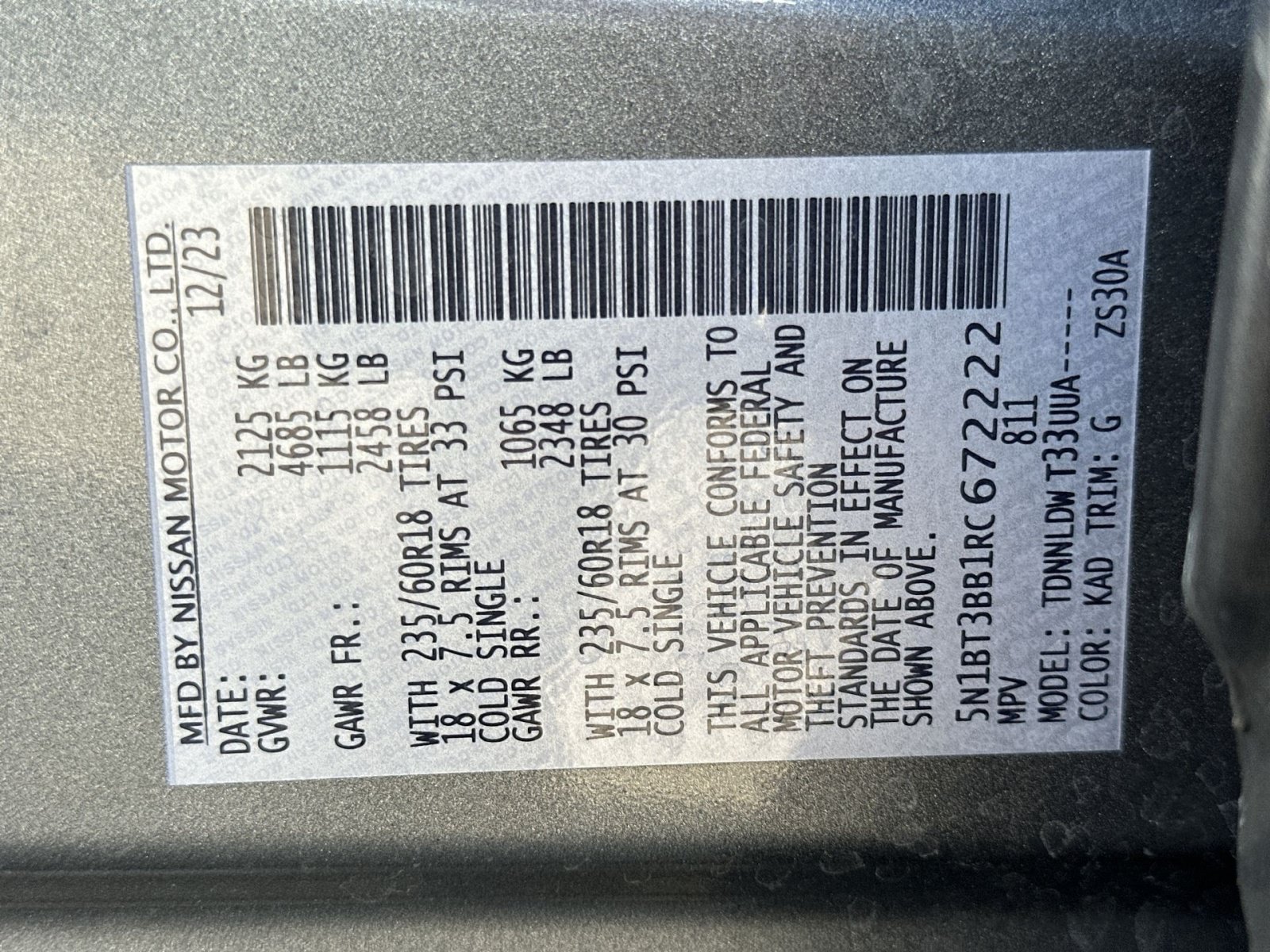 Used 2024 Nissan Rogue SV AWD/4WD image 36