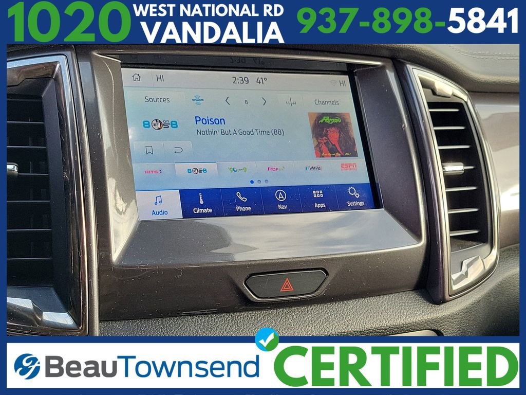 Certified 2019 Ford Ranger Lariat w/ Equipment Group 501A Mid image 27