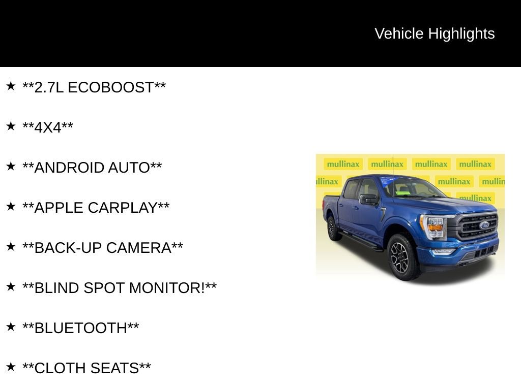 Certified 2023 Ford F150 XLT w/ Equipment Group 302A High AWD/4WD image 12