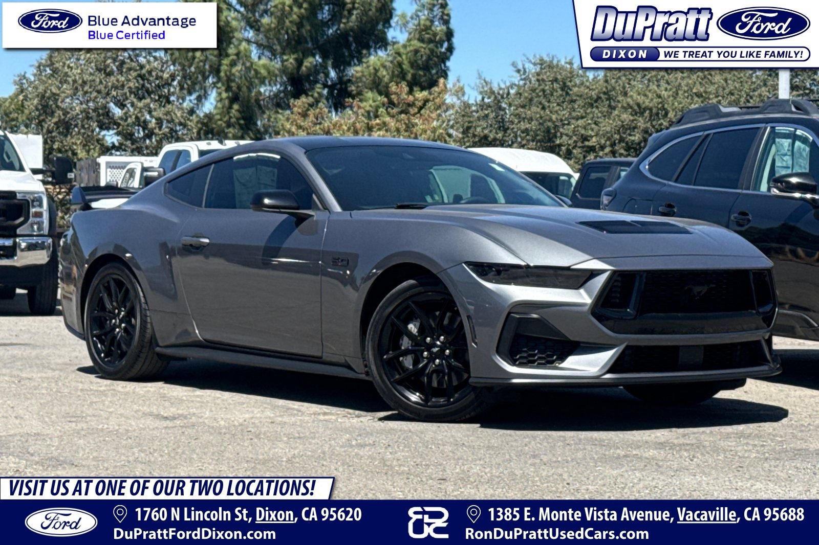 Certified 2025 Ford Mustang GT Premium w/ Mustang Nite Pony Package RWD image 1