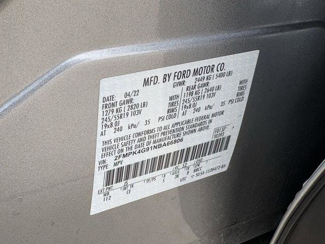 Certified 2022 Ford Edge SE w/ Black Appearance Package image 31