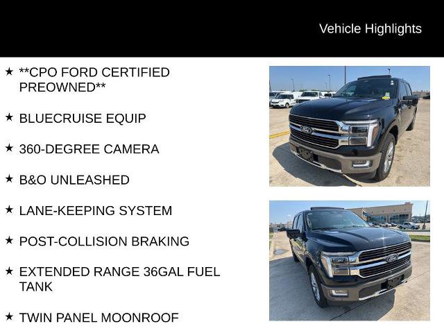 Certified 2025 Ford F150 King Ranch w/ FX4 Off-Road Package AWD/4WD image 5