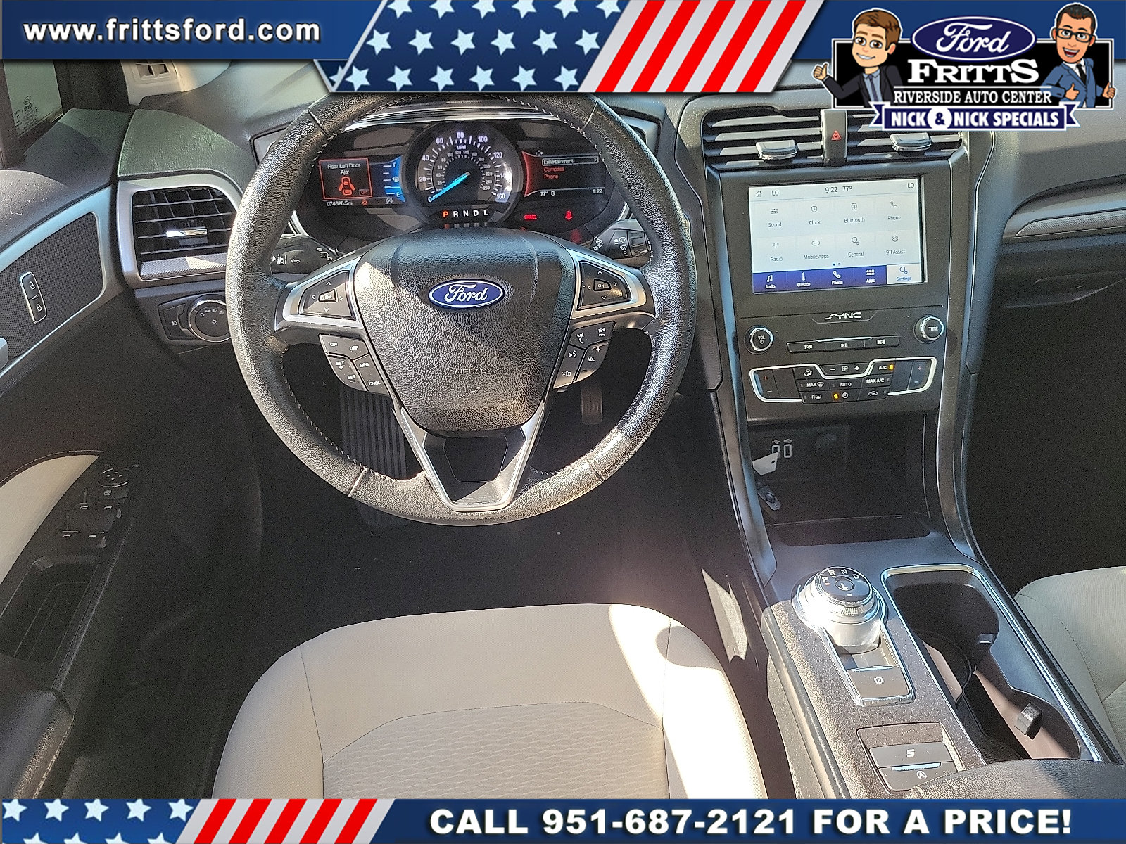 Certified 2020 Ford Fusion SE w/ Equipment Group 151A FWD image 5