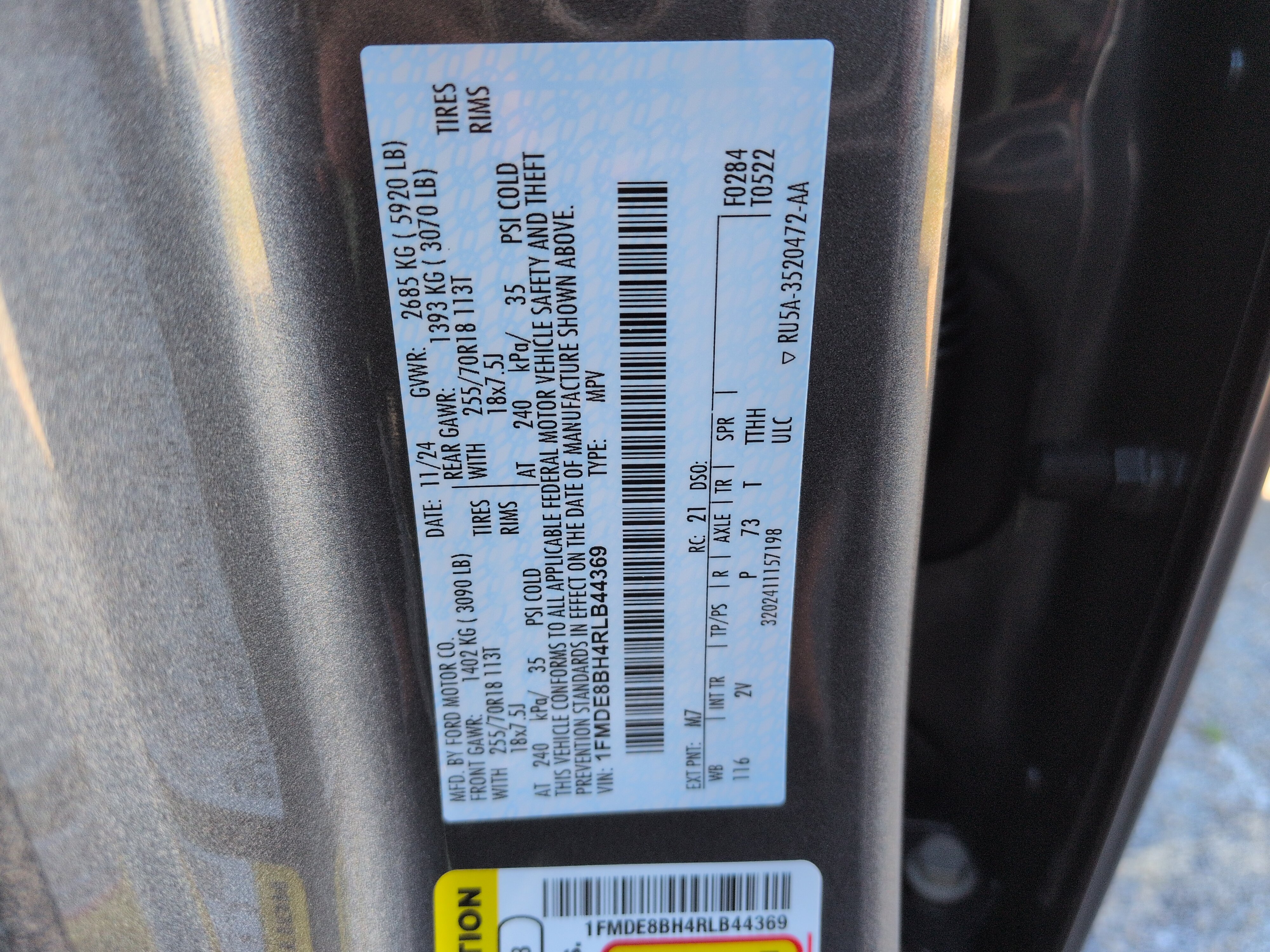 Certified 2024 Ford Bronco Outer Banks AWD/4WD image 28