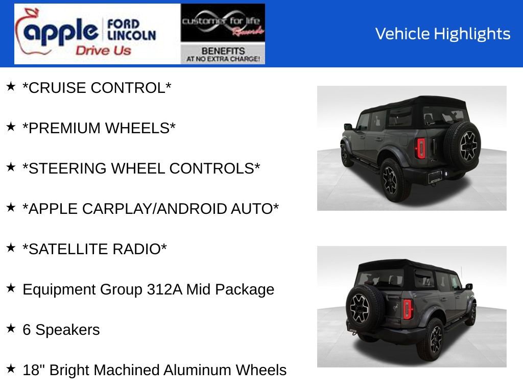 Certified 2021 Ford Bronco Outer Banks image 10