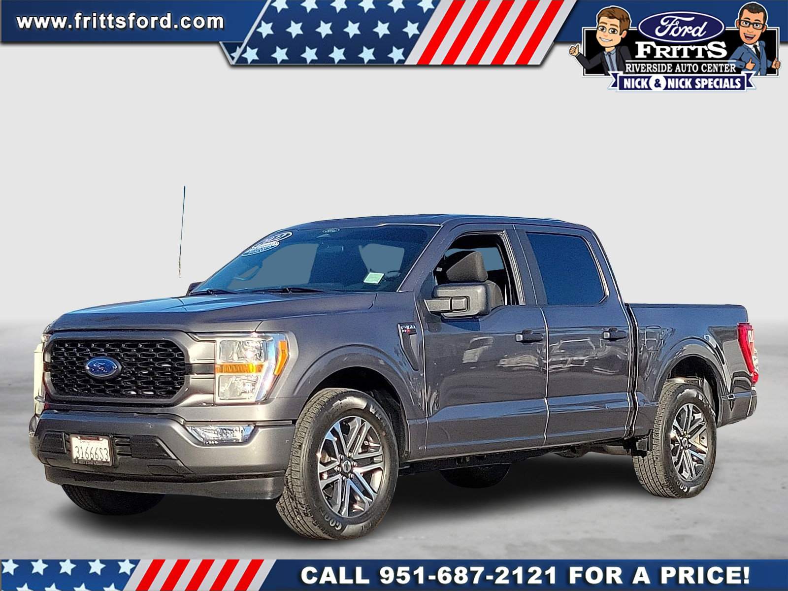 Certified 2022 Ford F150 XL w/ STX Appearance Package image 1