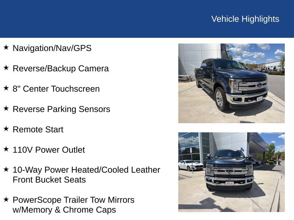 Certified 2018 Ford F250 Lariat w/ Chrome Package image 30