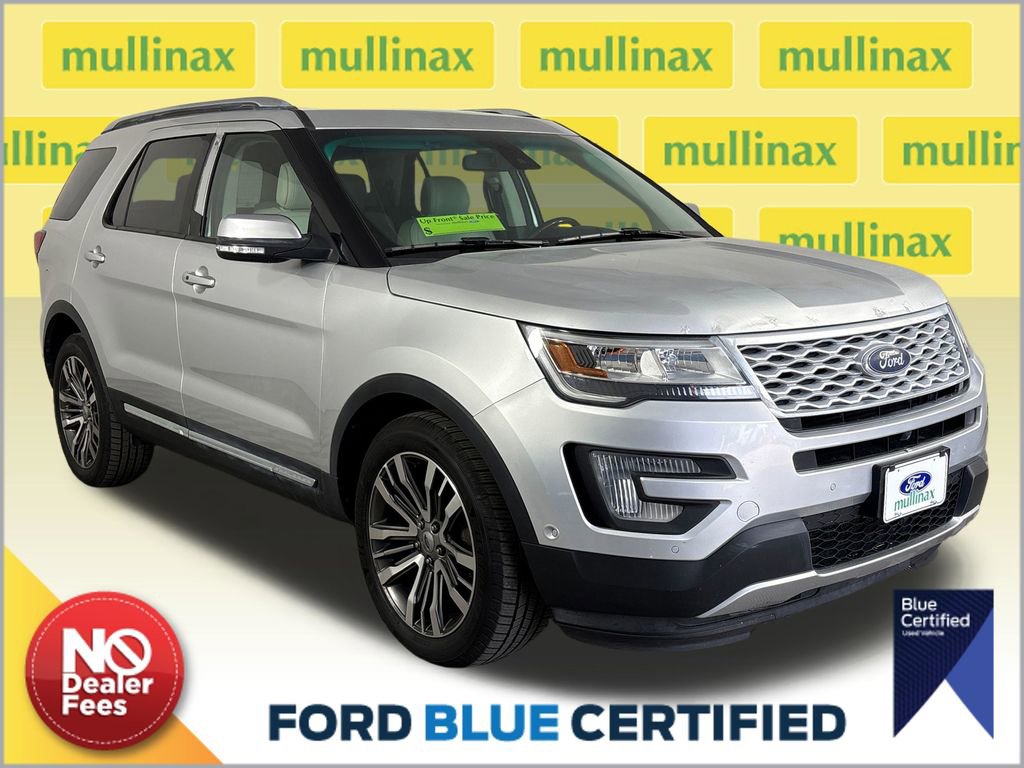 Certified 2017 Ford Explorer Platinum