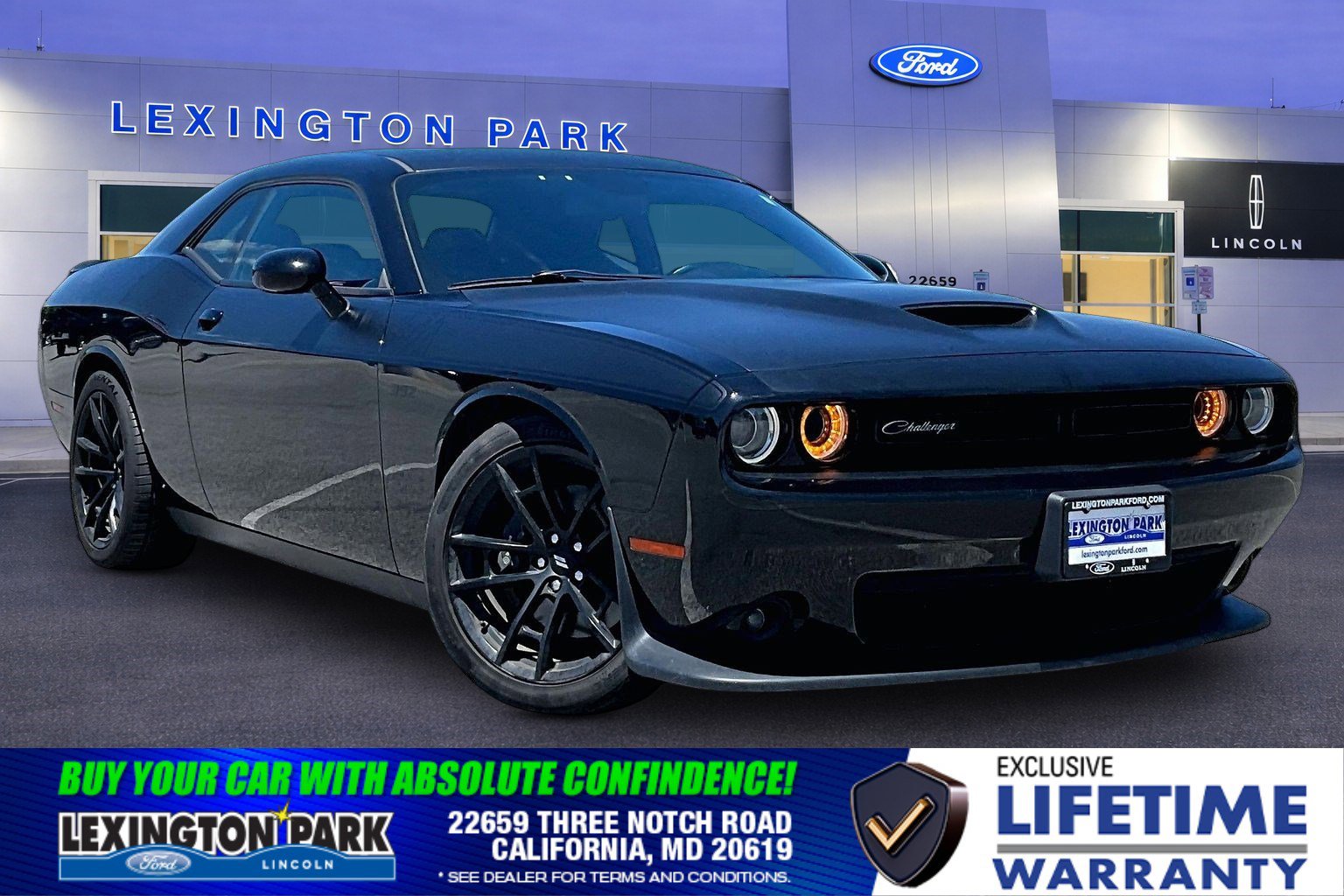 Used 2021 Dodge Challenger R/T Scat Pack w/ T/A Package RWD image 1