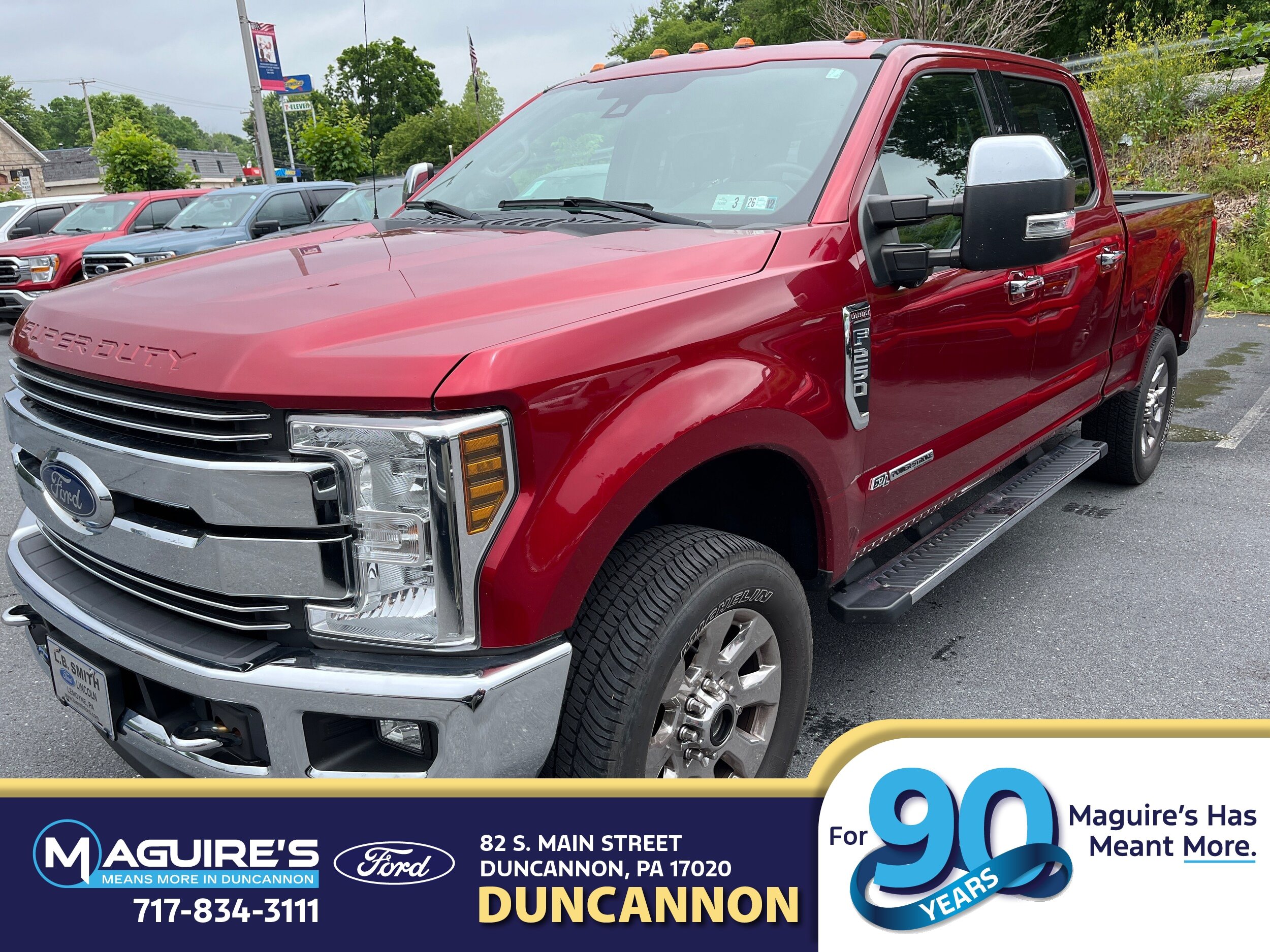 Certified 2018 Ford F250 Lariat w/ Lariat Ultimate Package AWD/4WD image 1