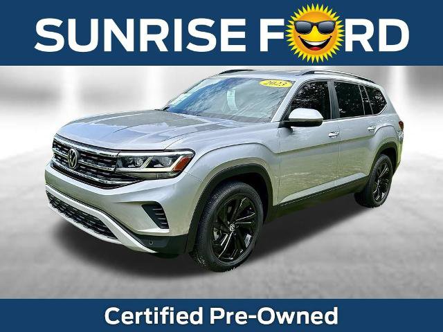 Used 2023 Volkswagen Atlas SE w/ Black Wheel Package