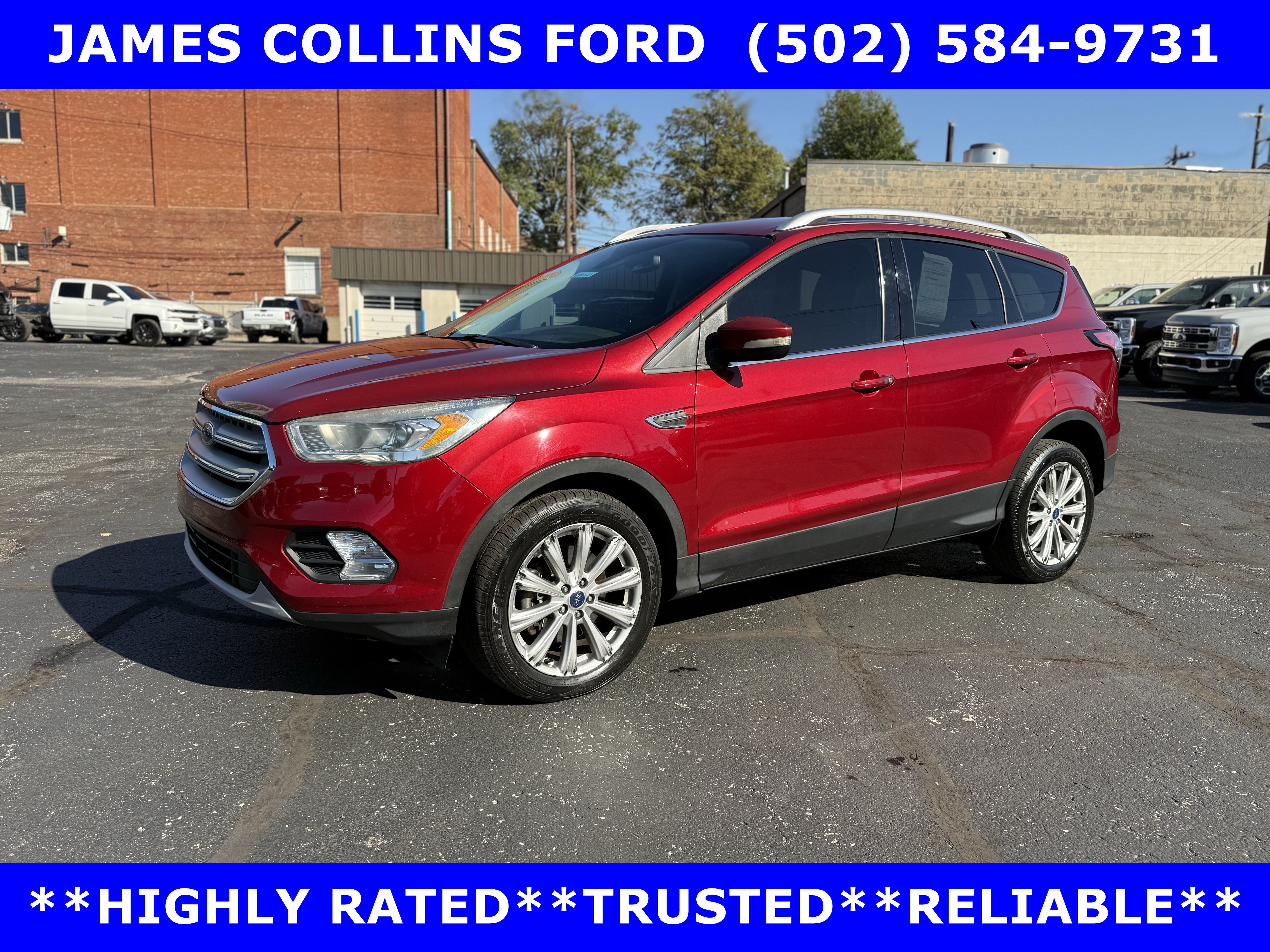 Certified 2017 Ford Escape Titanium FWD image 3