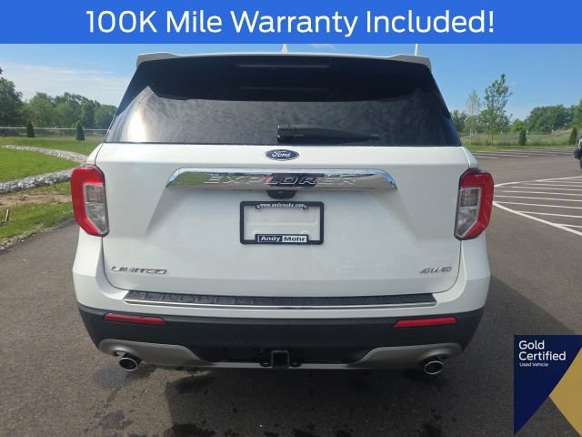 Certified 2022 Ford Explorer Limited w/ Limited Technology Package AWD/4WD image 11